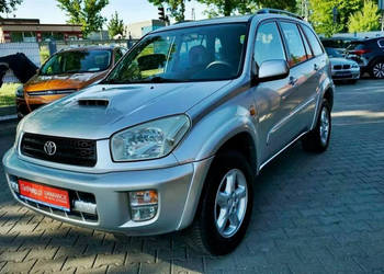 Toyota RAV-4 2,0D4D Klima, alu, 4x4, serwis, 100%, 2002r. II (2000-2005)