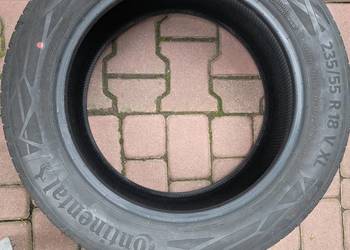 Opony CONTINENTAL 235/55 R18 104V XL ECOCONTACT 6 (prawie) nowe kpl. 4 SZT