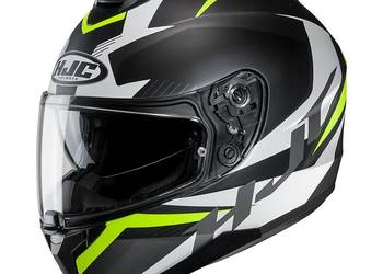 Integralny kask motocyklowy HJC C70 Troky Blenda Fluo MC4