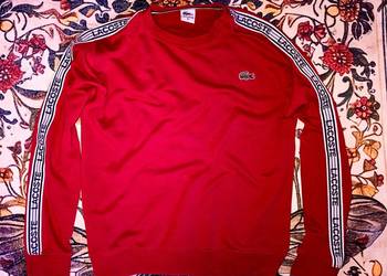 Lacoste bluza lampas z logo L