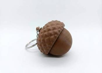 Tytuł oferty (74 znaki): Fidget Kliker Żołądź z Breloczkiem - Odstresowując