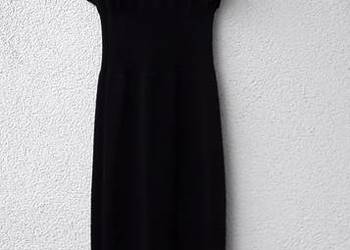 Czarna sukienka na studniówkę/bal/event r.36 Zara Knit