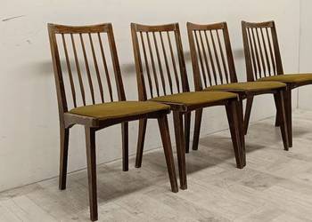 krzesło krzesła model Hałas 200-157 vintage stare drewniane