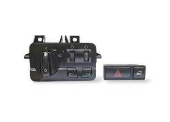 PRZEŁĄCZNIK ŚWIATEŁ + PRZYCISK AWARYJNYCH BMW E46 61316901429 61318368920