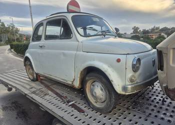 Fiat 500 z małym licznikiem. 1967 rok