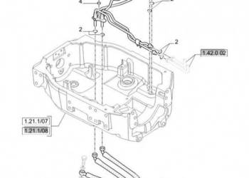New Holland T6010 Rurka ciśnieniowa 87702722
