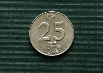 Turcja 25 nowych kuruszy, 2006r