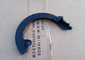 Yamaha XT 600 XT600 Osłona tarczy hamulcowej niebieska błękitna