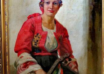 Obraz  olejny Arystokratka