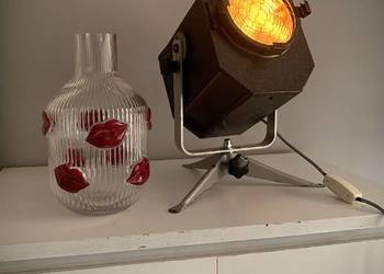 Lampa teatralna PRL Vintage loft