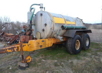 Beczkowóz, przyczepa asenizacyjna 7000 l, tandem