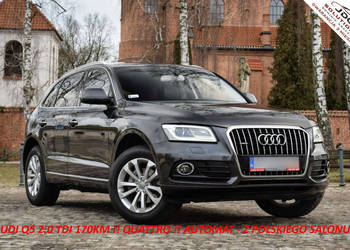 Audi Q5 Z polskiego salonu !!! Serwis ASO !!! Mocca !!! Automat - Alkantar…