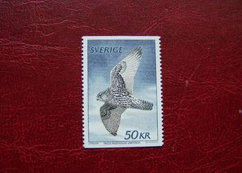 Szwecja 1981 MNH Mi. 1140 Fauna Ptaki Jastrząb Cz. Slania  a