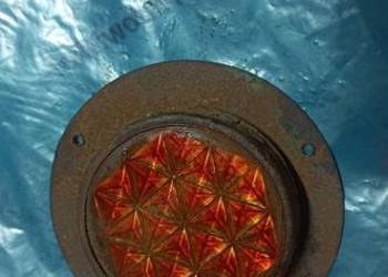 Odblask odbłyśnik do kosza wózka PRl