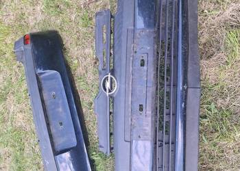 Zderzak pprzód i tył, opel corsa c, używane, komplet,