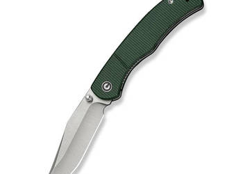 Nóż składany Civivi Clingman Green Canvas Micarta, Satin Nitro-V by Taylor…