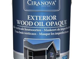 EXTERIOR WOOD OIL OPAQUE Ciranova kryjący olej do drewna Kraków