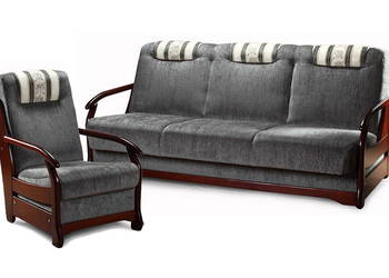 *Nietuzinkowy wypoczynek WIKTORIA sofa 3 os.+2 fotele