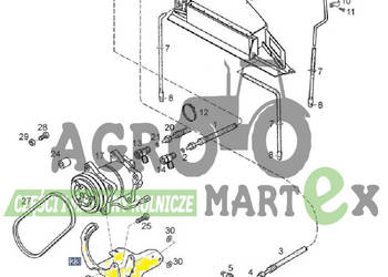 87339632 WSPORNIK SPRĘŻARKI KLIMATYZACJI CNH