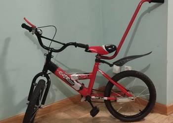 Dziecięcy rowerek BMX Ferrari/Zygzak McQueen – 16 cali, dla wzrostu 105-120