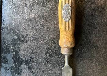 Dłuto stolarskie E.A. Berg Eskilstuna Shark stal szwedzka vintage