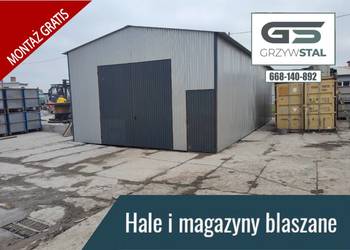 C77 Garaż Blaszany - HALA - Magazyn na Maszyny - Rolniczy  - GRZYWSTAL