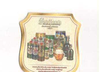 Svijany  - podstawka do piwa. Nr. 14.