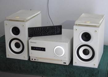 Wieża stereo Pioneer pilot USB mp-3 BT CD radio DAB RDS 2x AUX kol. DOSTAWA