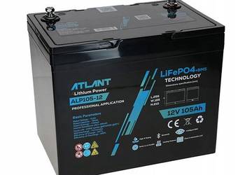 Akumulator ATLANT Lithium Power 12V 105Ah ALP105-12