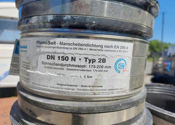 Uszczelka mankietu DN 150 S Typ 2B