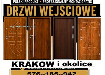 Drzwi wejściowe zewnętrzne z montażem akustycznr