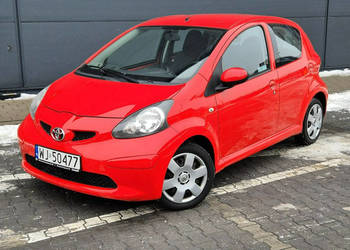 Toyota Aygo 1.0 * GWARANCJA * klimatyzacja * serwisowany * 5 drzwi * warsz…