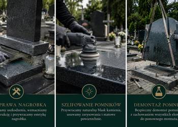 Konserwacja pomnika, nagrobka, Cmentarz Kiełczów, Wrocław, pomników, cennik