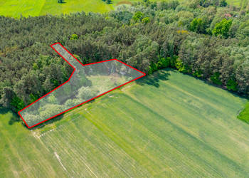 Budowlana 2300 m² ze stawem i zielenią