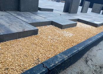 Grys 2-8mm pod kostkę pozostały po inwestycji 4T, około 2m³ okazja