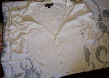 NEW YORKER ecru Kremowy Lekki Sweterek bluzka Crop Dzianinowa. Nowa