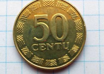 50 CENTU ( 50 CENTÓW ) 2000 ROK - LITWA