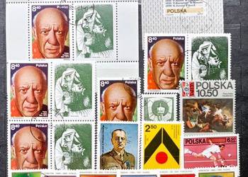 Znaczki polskie rok 1981 kasowane