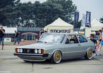 Zderzaki CHROM VW Scirocco mk1 SUPER JAKOŚĆ** Kompletne