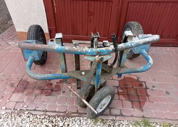 Wózek paletowy terenowy