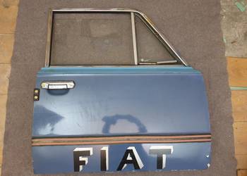 Drzwi przednie Fiat 125p prawe uzbrojone boczek listwy