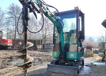 Minikoparka. koparka .2025 Joystick.szybkozlacze wiertnica