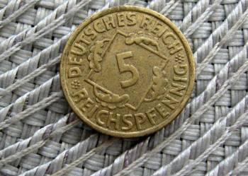 Niemcy 5 Reichspfennig 1936r - A