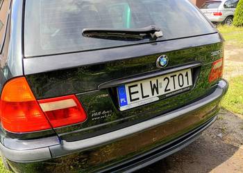E46 klapa tył Black shhapir metalic