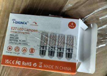 Inteligentne Zarowki Wi-Fi E14 LED 6W Sterowanie Glosem i Aplikacja 4 szt