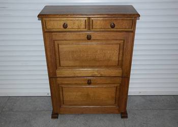 szafka na buty z drewna dębowego - jak nowa