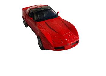 Stara zabawka Chevrolet Corvette Coupe 1982 Model WELLY 1:34 Czerwony