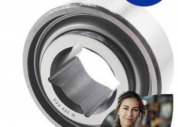 Łożyskowanie W208PP8 W 208 PP8 28,6x80x36,51 otwór kwadrat