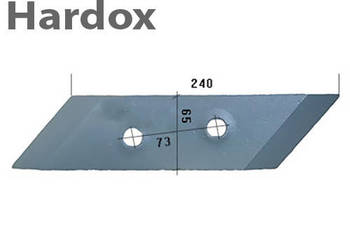 Dłuto 100hektarów HARDOX 309798/P części do pługa DOWDESWELL