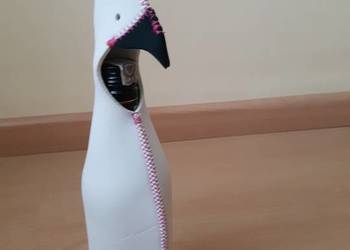Pokrowiec ozdobny na butelkę- Kurka
